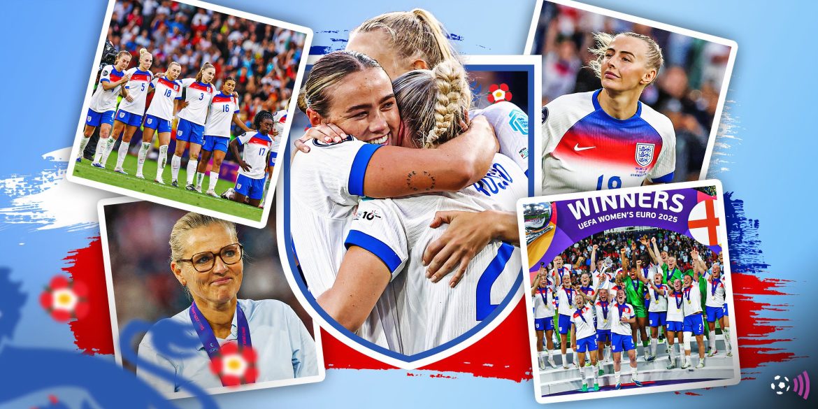 The best images as England Lionesses celebrate back-to-back Euros wins